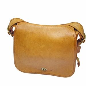 COPY - Vintage leather coach bag